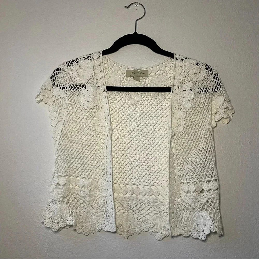 Darling Crochet Button Top - Picture 3 of 15